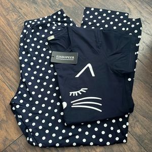 woman’s cat pajamas